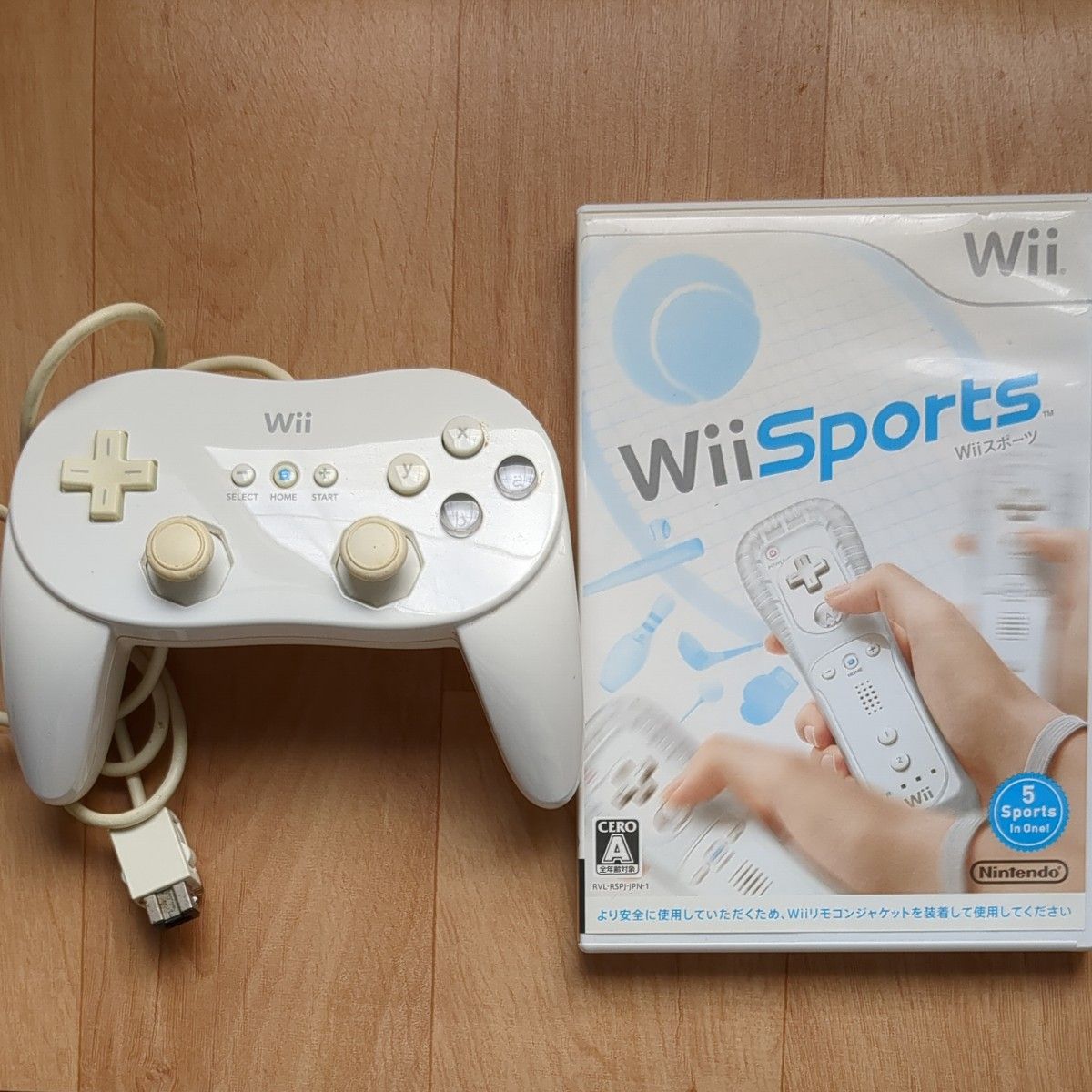 Nintendo　Wii  コントローラー  　 スポーツ ゲームソフト