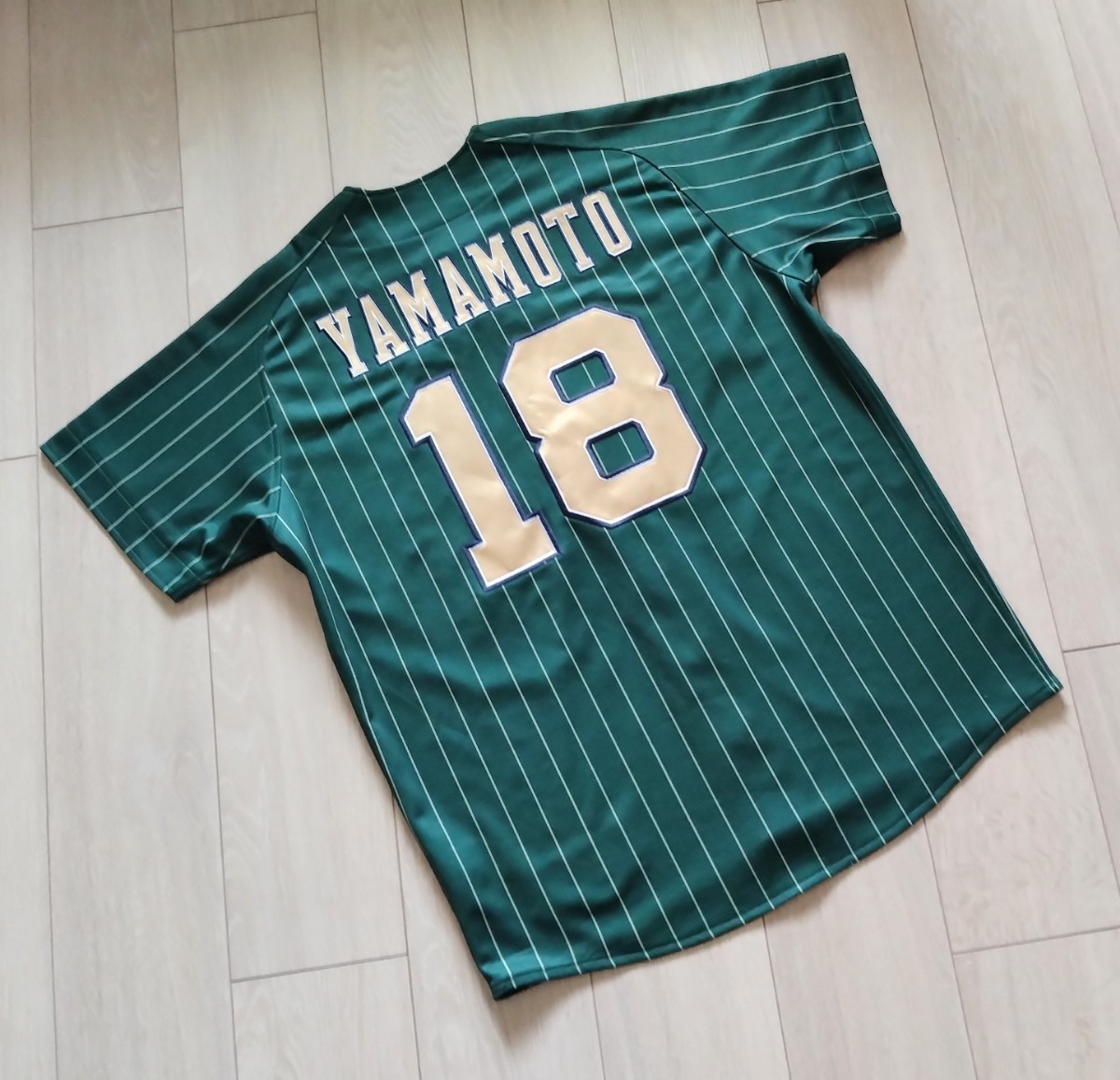 【限定11選手　完売】オリックス　バファローズ　山本　夏の陣　ハイクオリティ　ユニフォーム　デサント　M ロサンゼルス　ドジャース_画像3