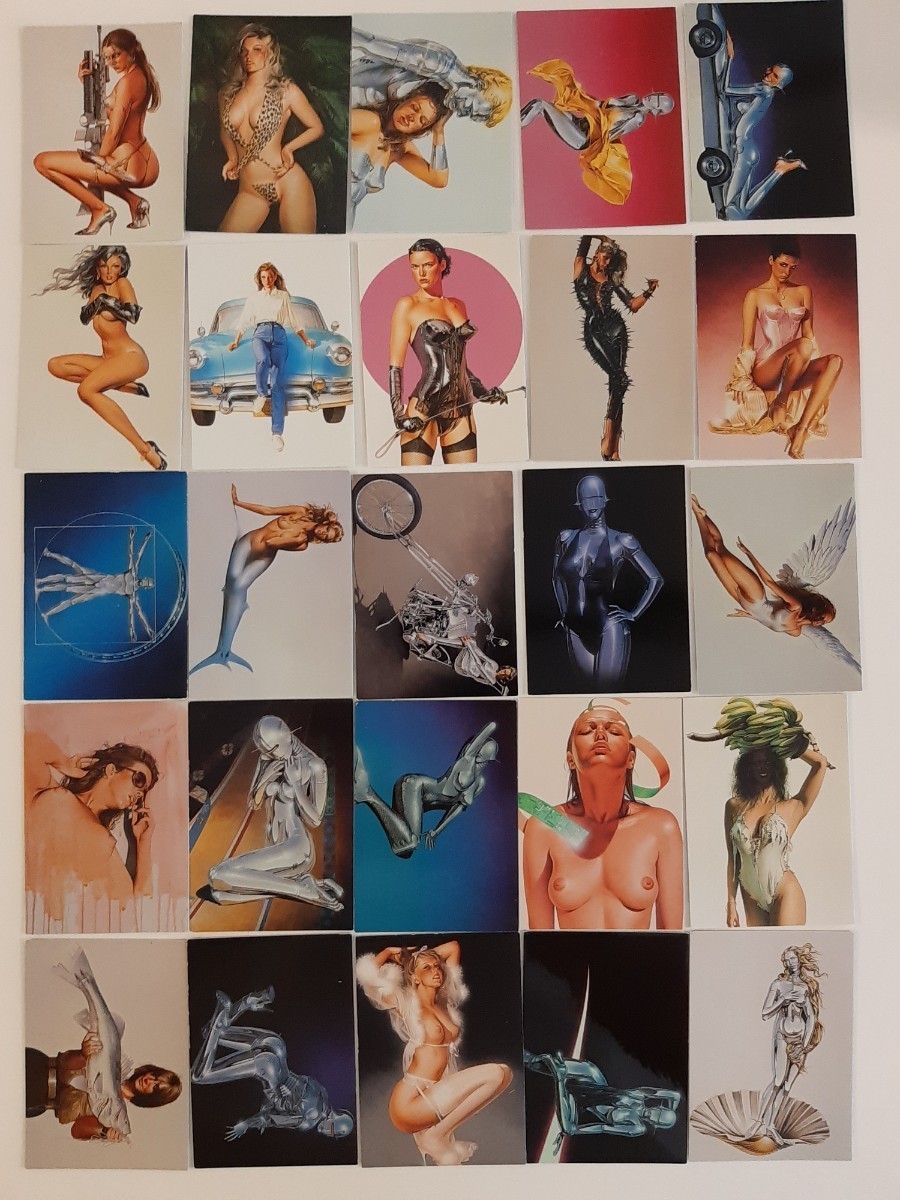 HAJIME SORAYAMA　空山基　SEXY ROBOTS AND PINUPS　トレーディングカード　78枚　まとめ売り_画像3