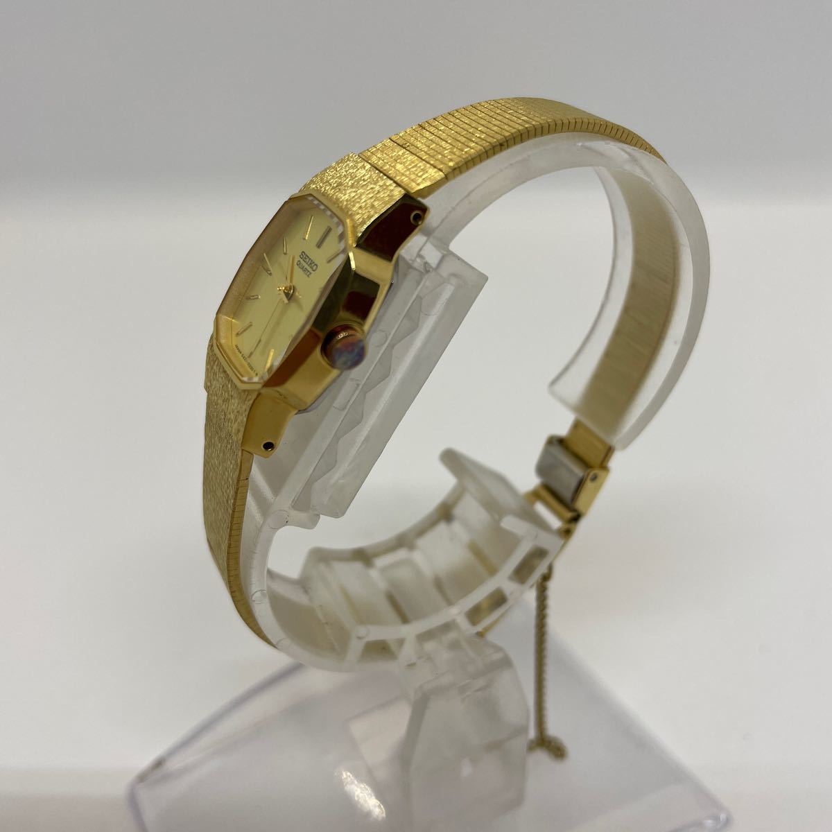 SEIKO セイコー スクエア ゴールド クォーツ 腕時計 レディース腕時計 4521-515 KHH_画像2