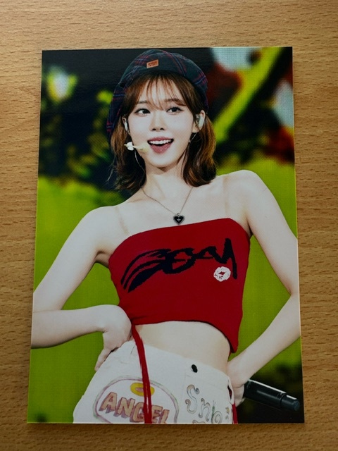 aespa(エスパ)　ウィンター『 aespa LIVE TOUR 2023 'SYNK : HYPER LINE' in JAPAN -Special Edition- 』封入 ポストカード　K-POP　韓国_画像1