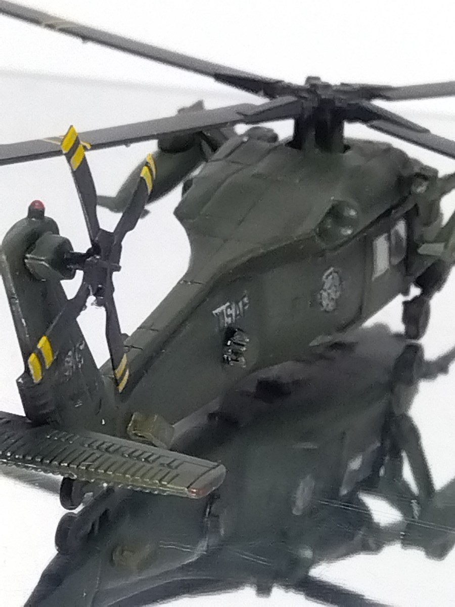 1/144　MH-60ブラックホーク　ディテールアップ完成品　エフトイズ　WTM　WKC_画像4