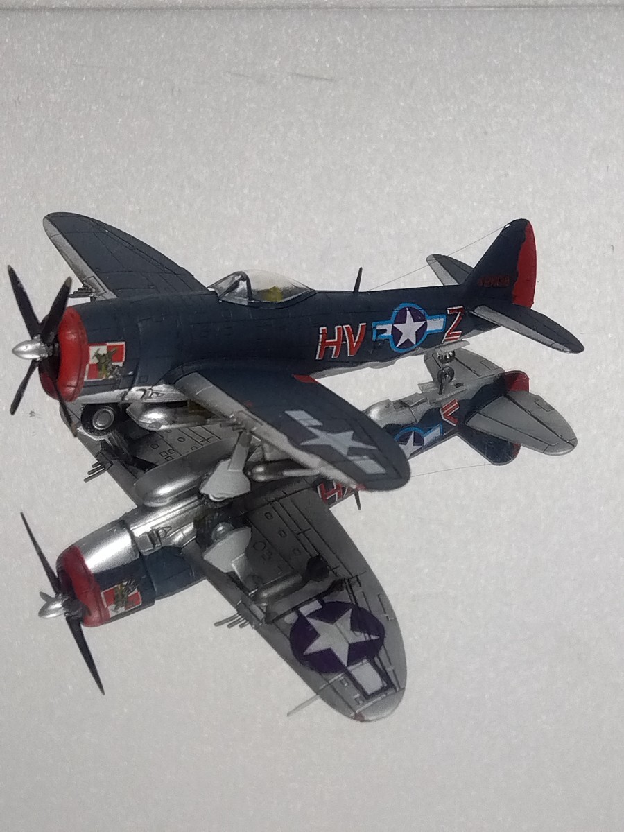 1/144　P-47サンダーボルト　ディテールアップ完成品　エフトイズ　WKC　WTM_画像5