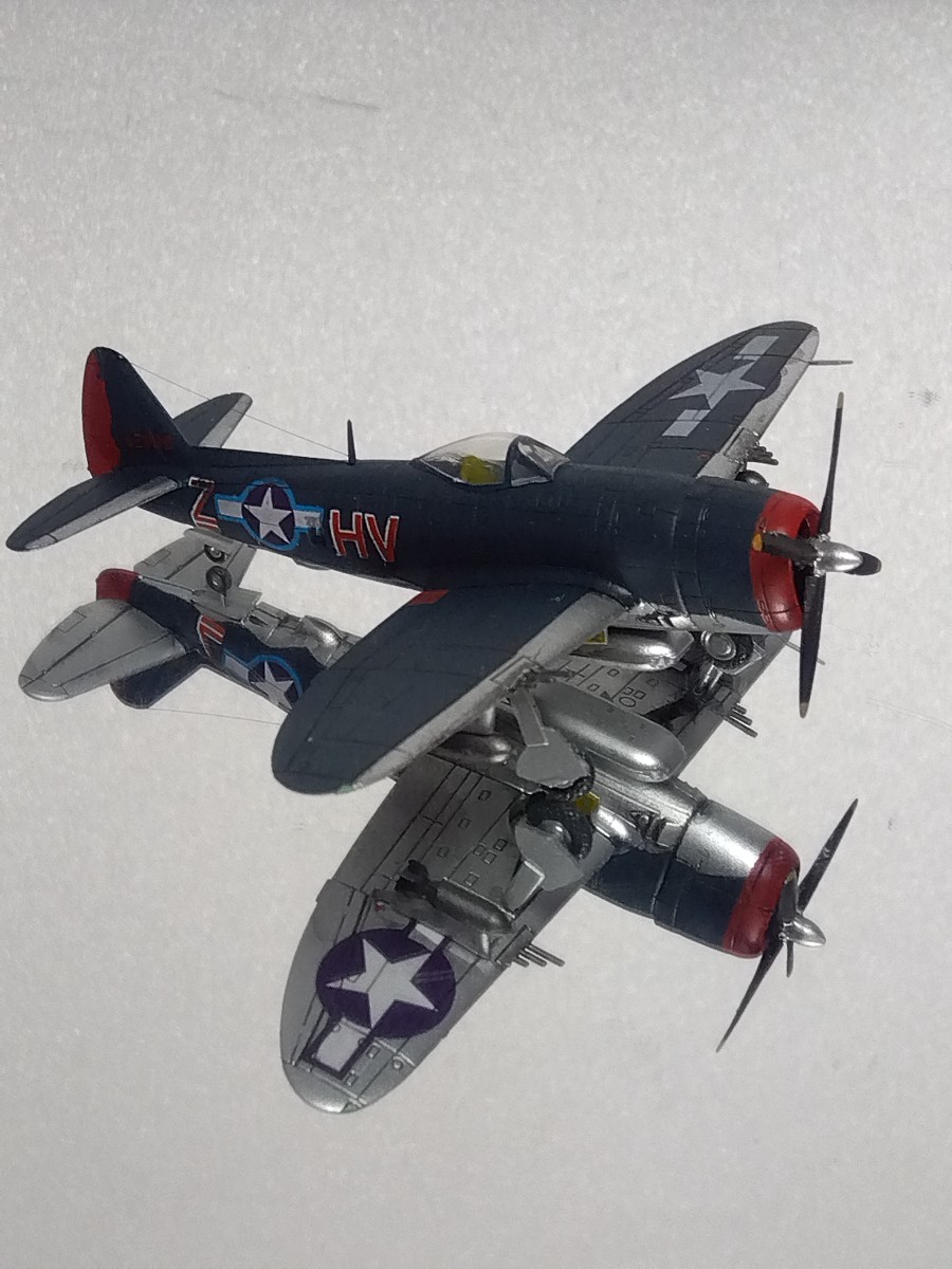 1/144　P-47サンダーボルト　ディテールアップ完成品　エフトイズ　WKC　WTM_画像4