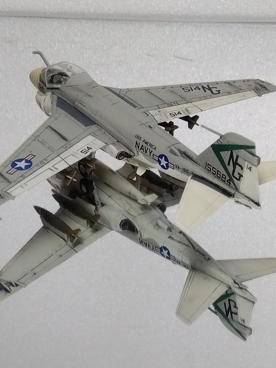 1/144　イントルーダー　ディテールアップ完成品　エフトイズ　WKC　WTM_画像6