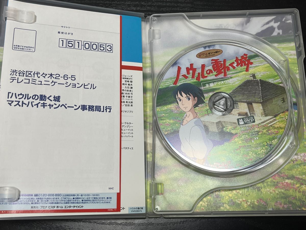 ジブリ アニメ 千と千尋の神隠し ハウルの動く城 DVD  映画 宮崎駿 スタジオジブリ