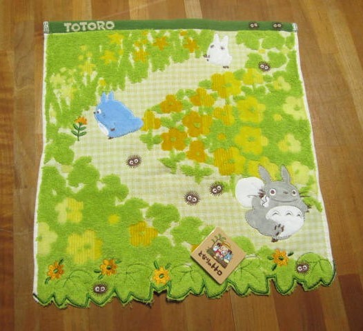 * new goods * Tonari no Totoro *woshu towel 2 sheets * organic cotton * anti-bacterial deodorization processing * Studio Ghibli *