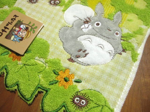 * new goods * Tonari no Totoro *woshu towel 2 sheets * organic cotton * anti-bacterial deodorization processing * Studio Ghibli *