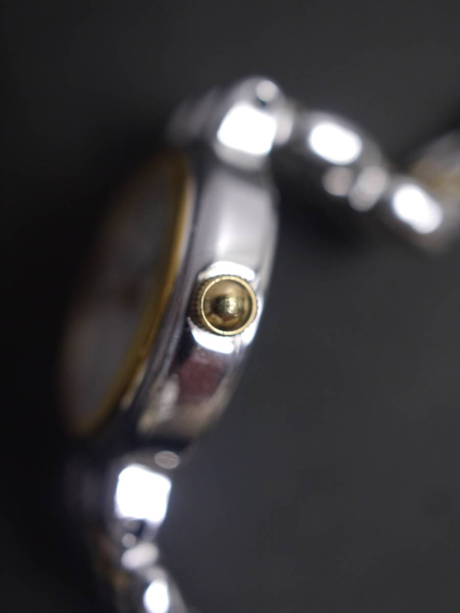 美品 セイコー SEIKO クォーツ 3針 純正ベルト 1F21-0A30 女性用 レディース 腕時計 W849 稼働品_画像8