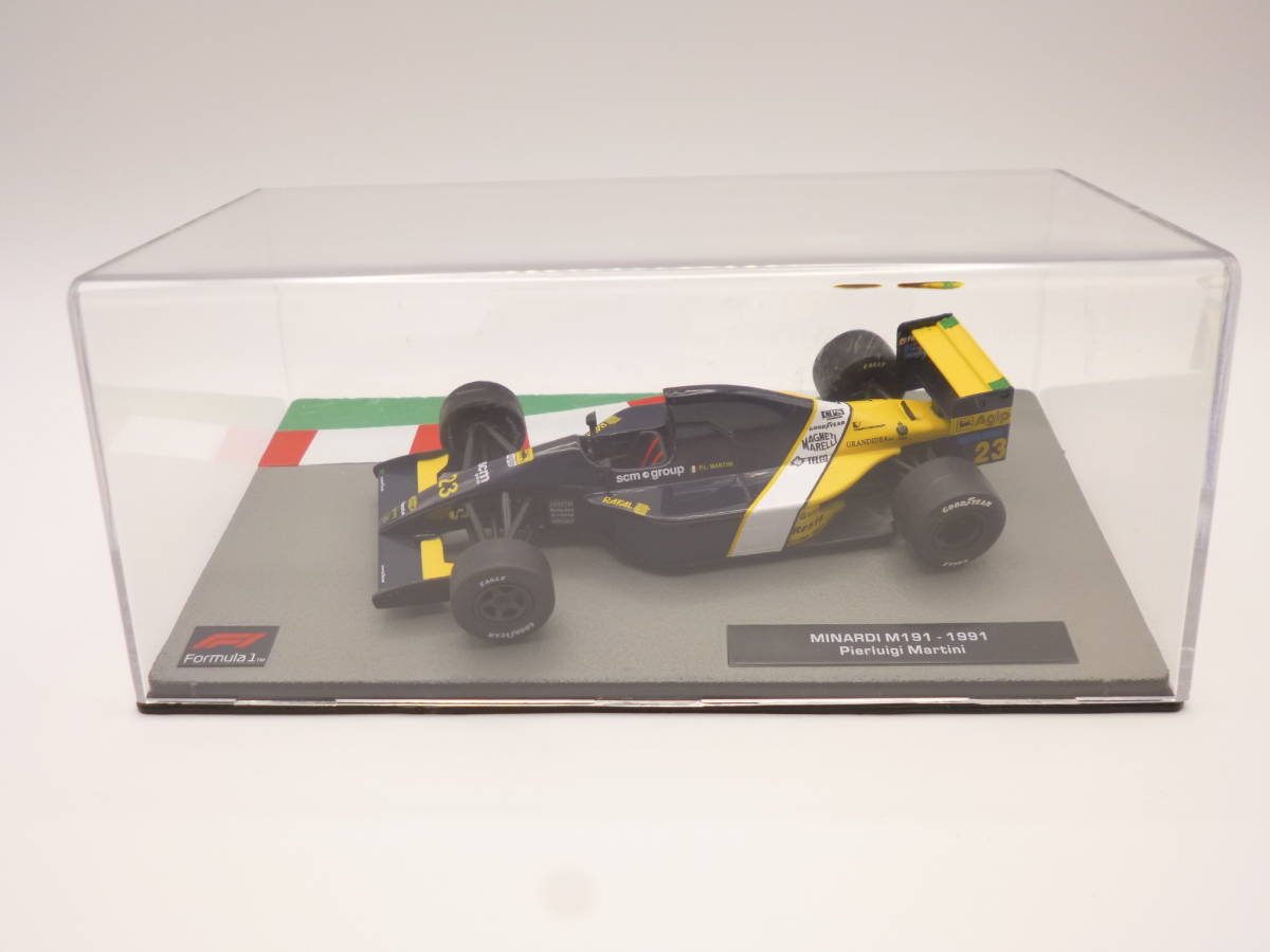 ◇F1マシンコレクション④◆ 1/43スケール [ ミナルディ M191 - 1991年 ピエルルイジ・マルティニ ] ◆MINARDI/デアゴスティーニ◇_画像1