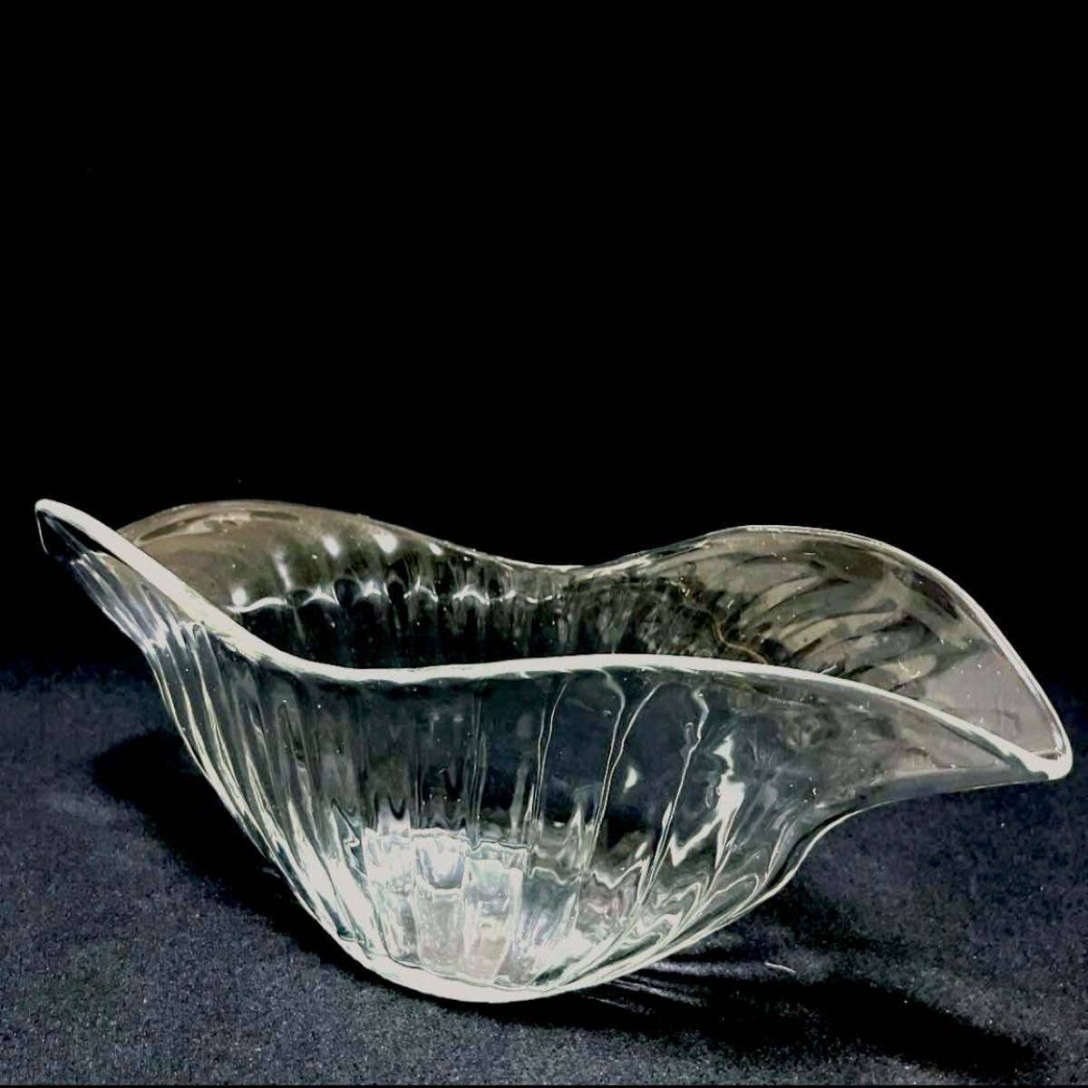 アンティーク　ガラス　花瓶　フラワーベース　鉢　置物　インテリア