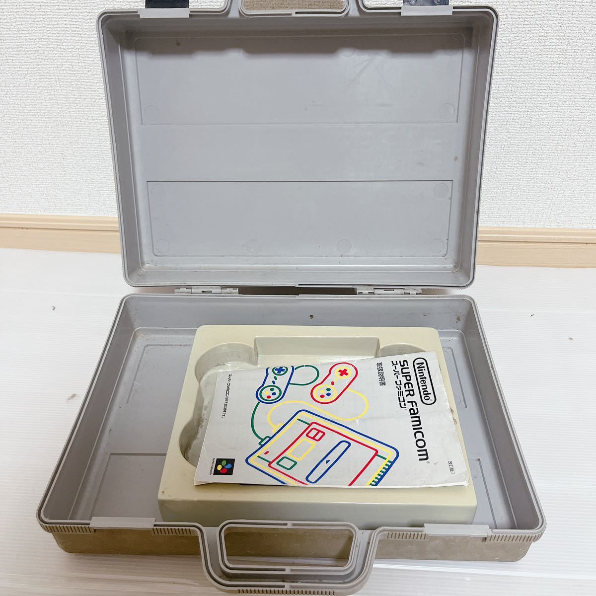 未検品 スーパー ファミコン バッグ ２ ケース スーパーファミコン専用収納バッグ Nintendo 任天堂 スーパーマリオワールド　A166-10000_画像4