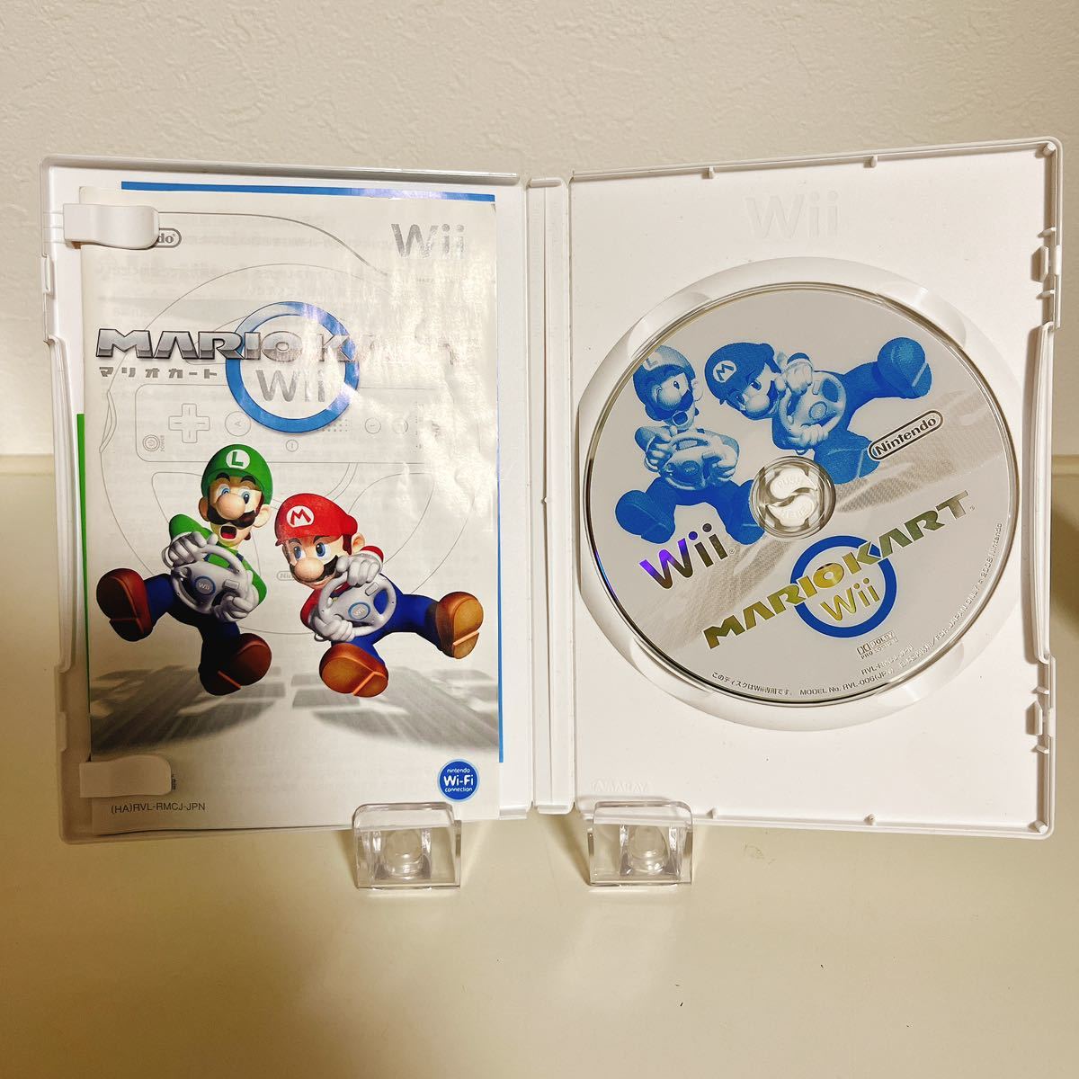 Wii マリオカート ハンドル 任天堂 Nintendo ソフト J208-04400_画像6