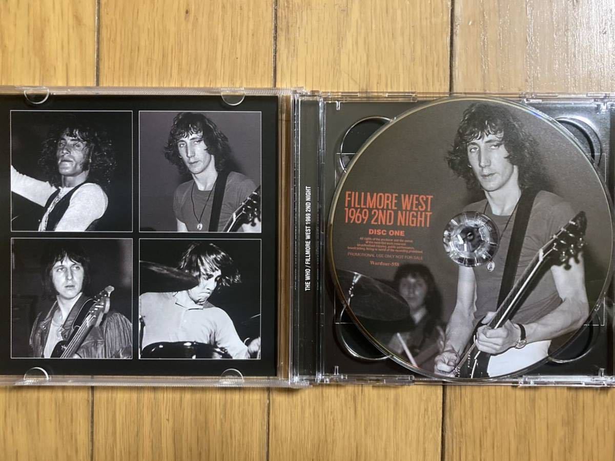 THE WHO フー / FILLMORE WEST 1969 2ND NIGHT 2CD_画像2