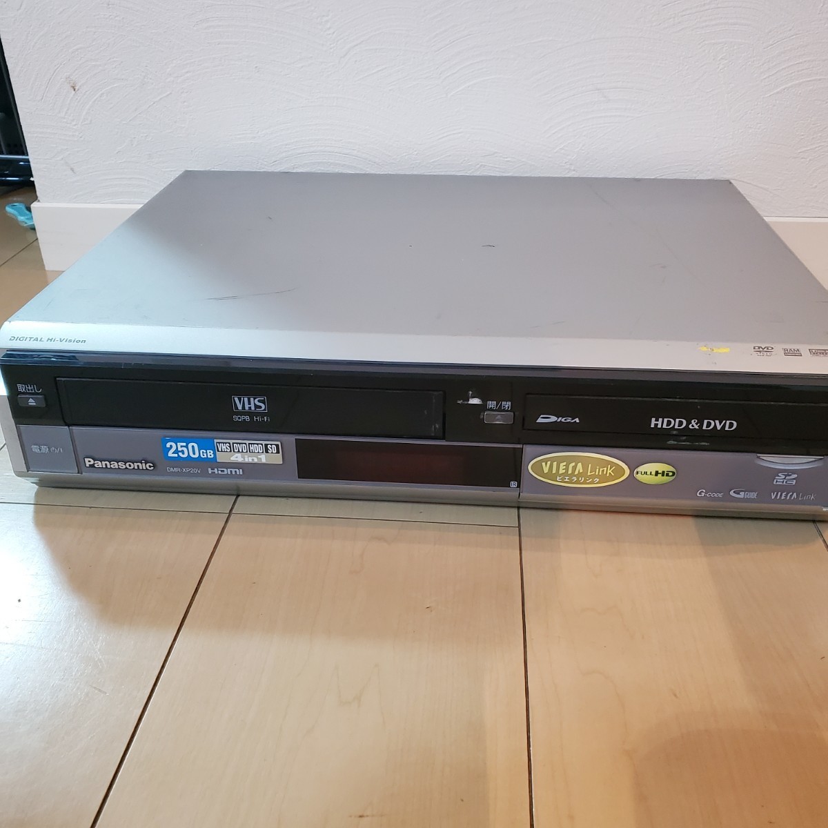 Panasonic DMR-XP20V DVDレコーダー ビデオデッキ ジャンク_画像1