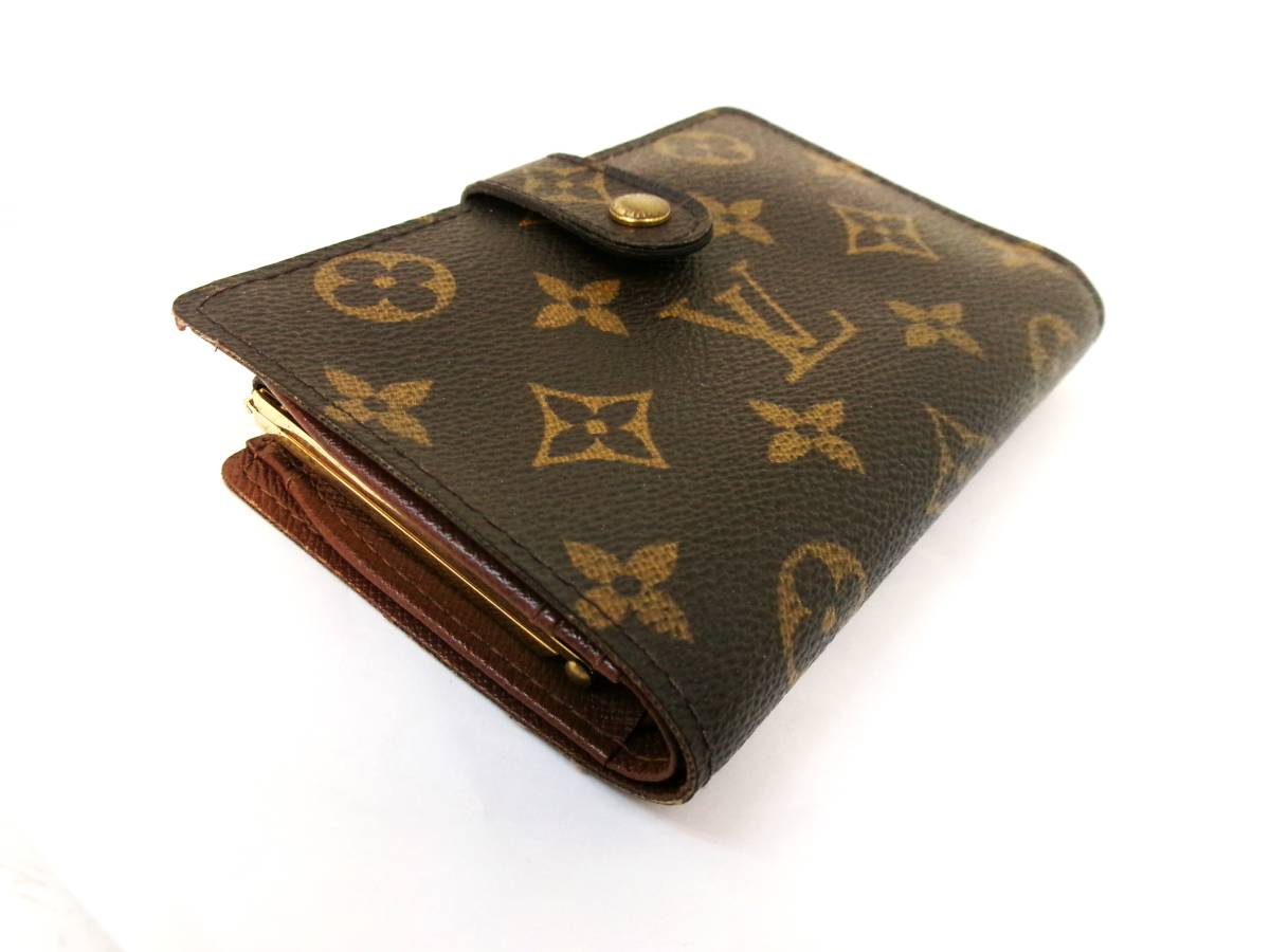 本物税込ルイヴィトン ポルトモネ・ビエ ヴィエノワ（M61663）がま口財布の画像2