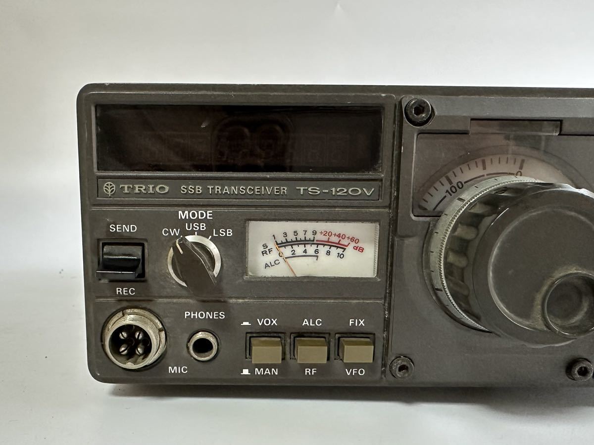 トリオ TRIO TS-120S トランシーバー アマチュア無線 動作未確認 トリオ TRIO TS-120S トランシーバー アマチュア無線 動作未確認