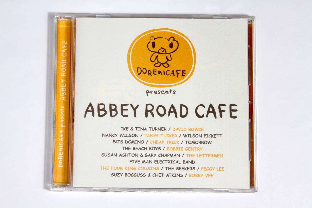 レノン・マッカートニー・ハリスンの名曲カバーCD【ドレミカフェ・プレゼンツ アビイ・ロード・カフェ】デヴィッドボウイ ティナターナー_画像1