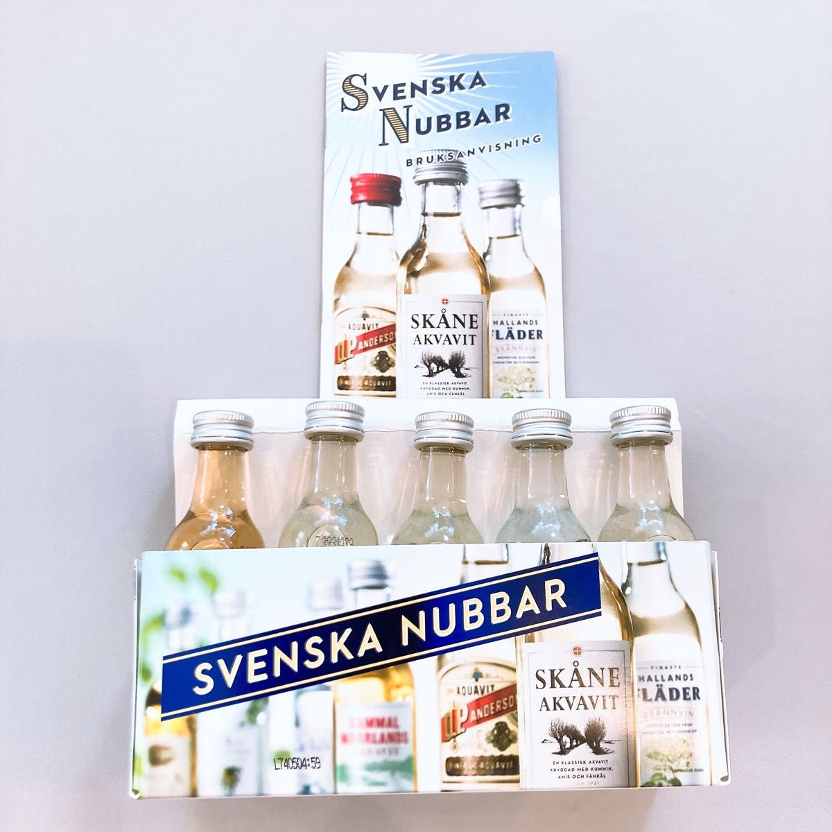 【未開封】スウェーデンウオッカ SVENSKA NUBBAR ミニボトル 10本