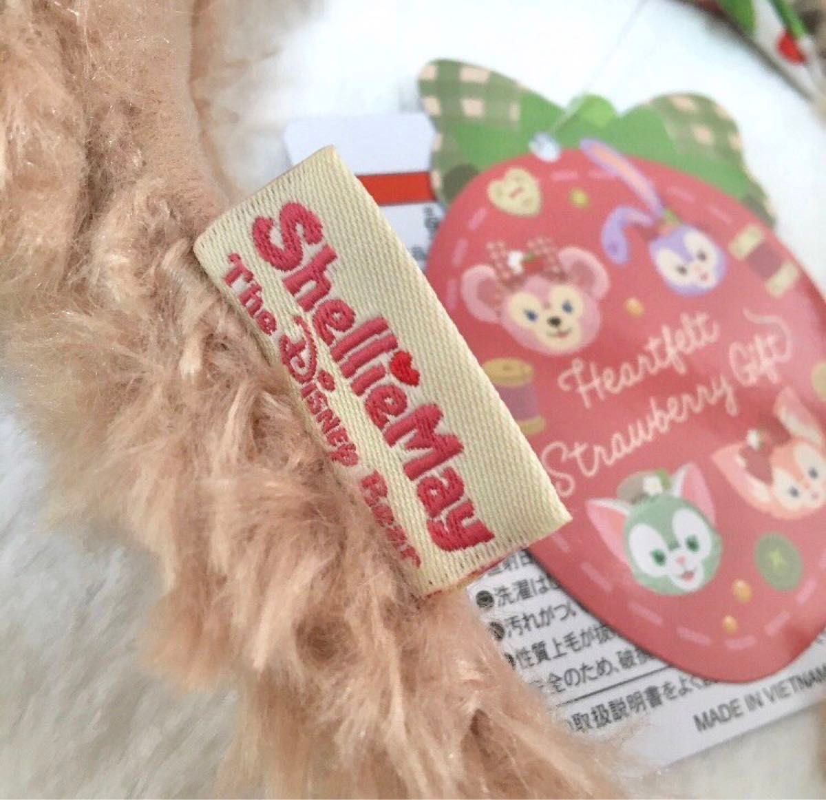 東京ディズニーシー限定 ハートフェルト ストロベリーギフト 東京ディズニーシー限定 ハートフェルト ストロベリーギフト
