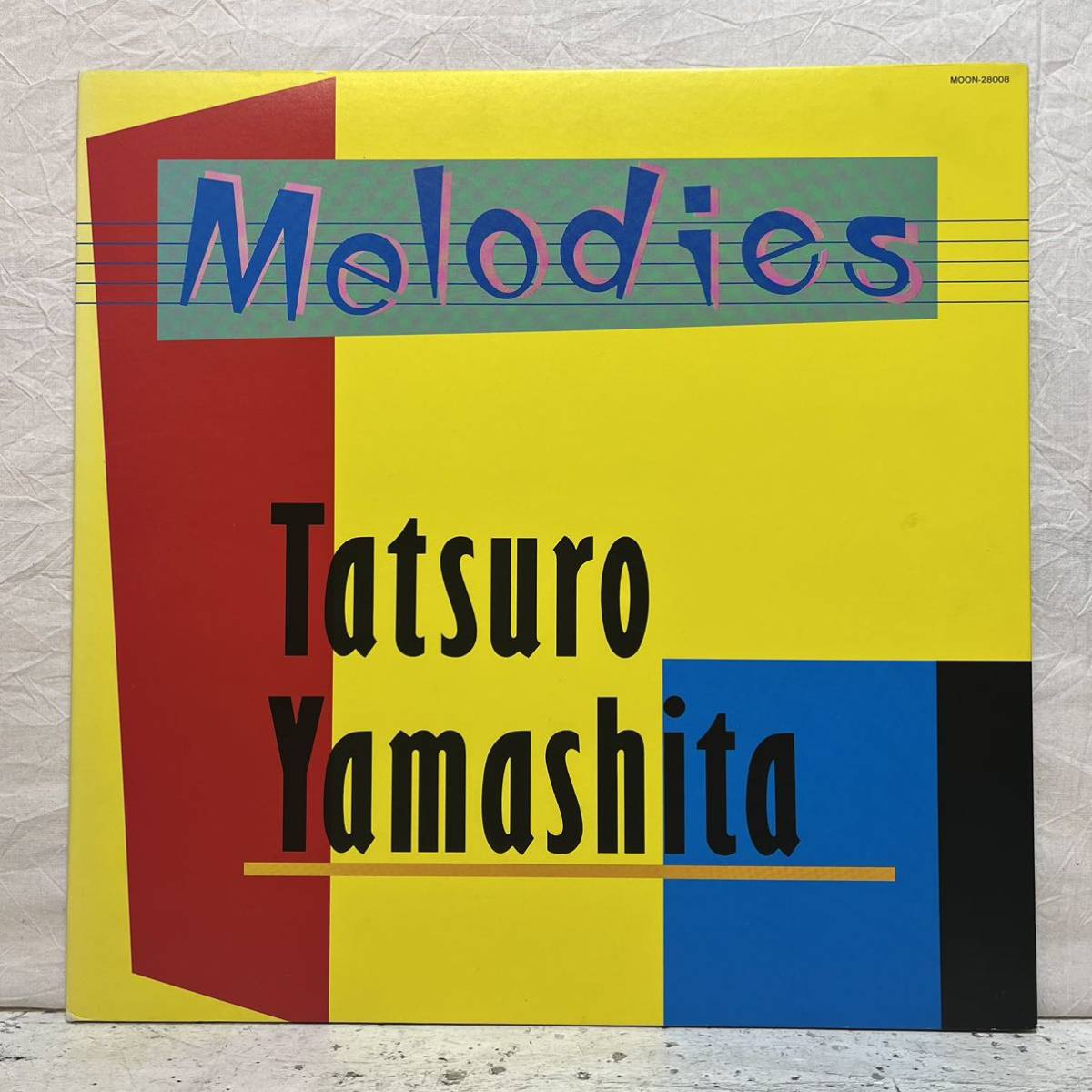 LP 山下達郎 Tatsuro Yamashita / Melodies MOON-28008の画像1