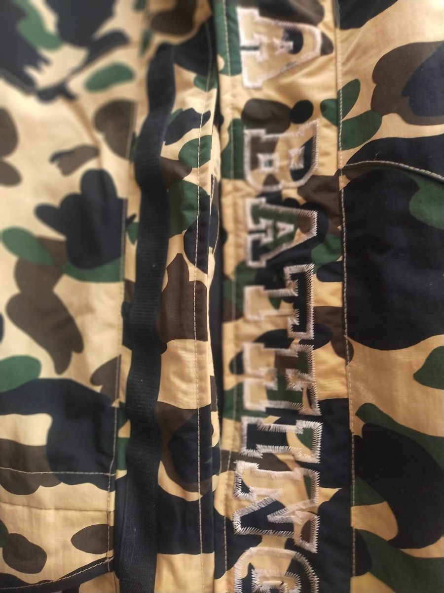 エイプスノボダウンジャケット 初期　サイズＭ　BATHING APE　迷彩_画像4