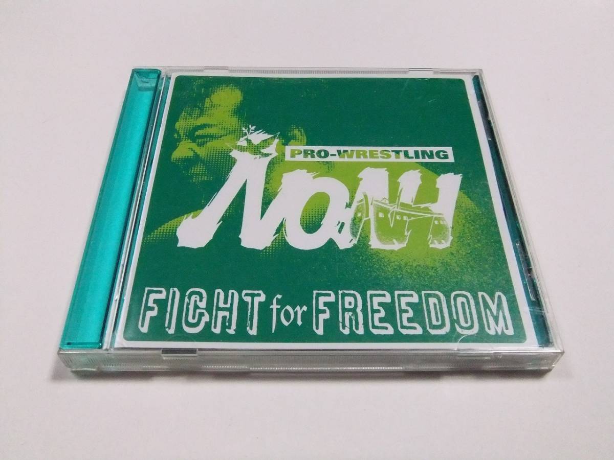 プロレスリング・ノア テーマアルバム FIGHT for FREEDOM CDアルバム  読み込み動作問題なしの画像1