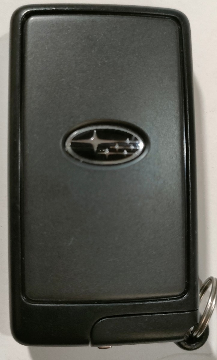  the first period . settled Subaru original smart key 3 button base number 271451-6221 new goods battery service ②
