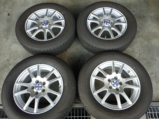 221-701 weds アルミホイール&ラジアルタイヤ 195/65R15 2023年 4本セット