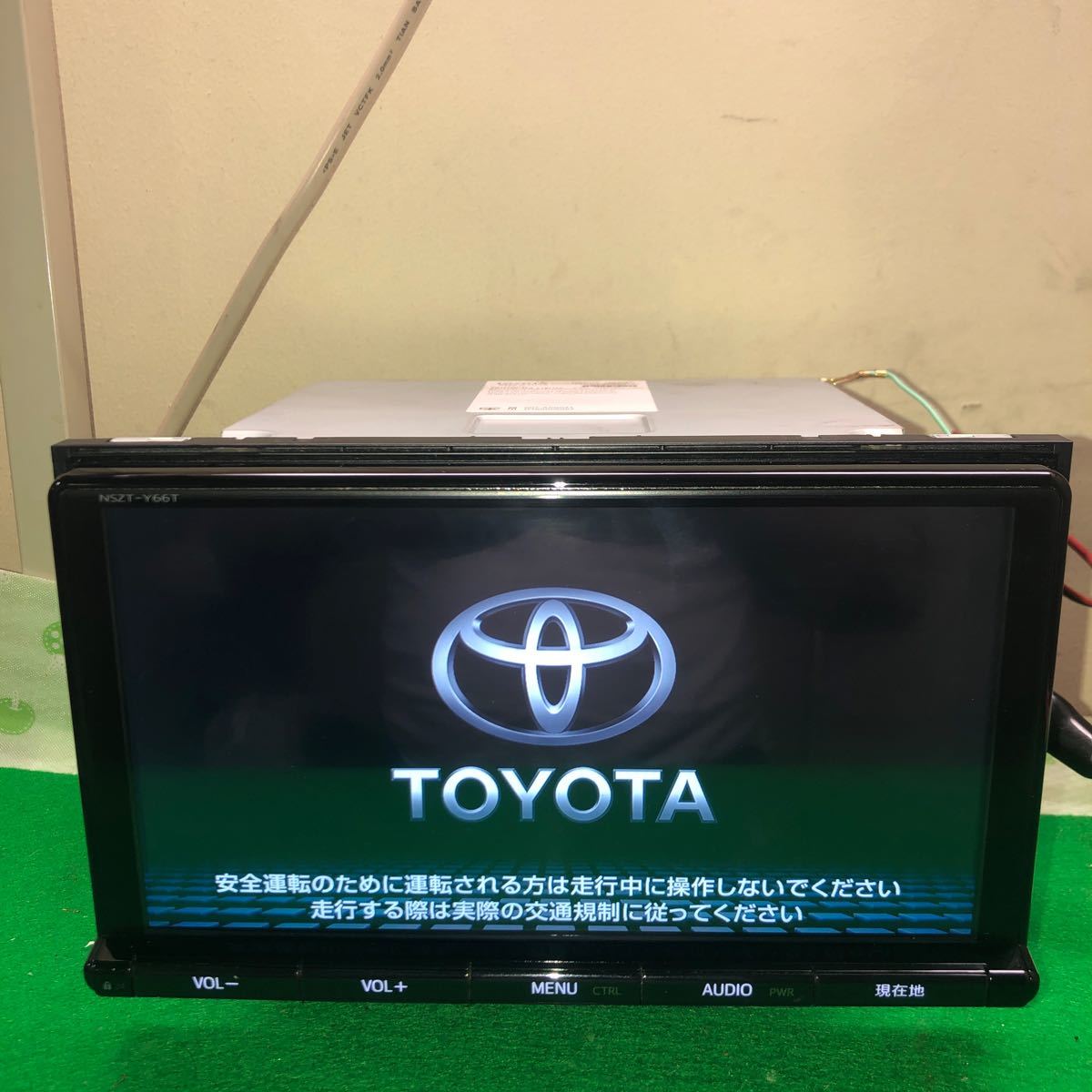 NSZT-Y66T 頭でっかち カーナビ本体 ジャンク NSZT-Y66T 頭でっかち カーナビ本体 ジャンク