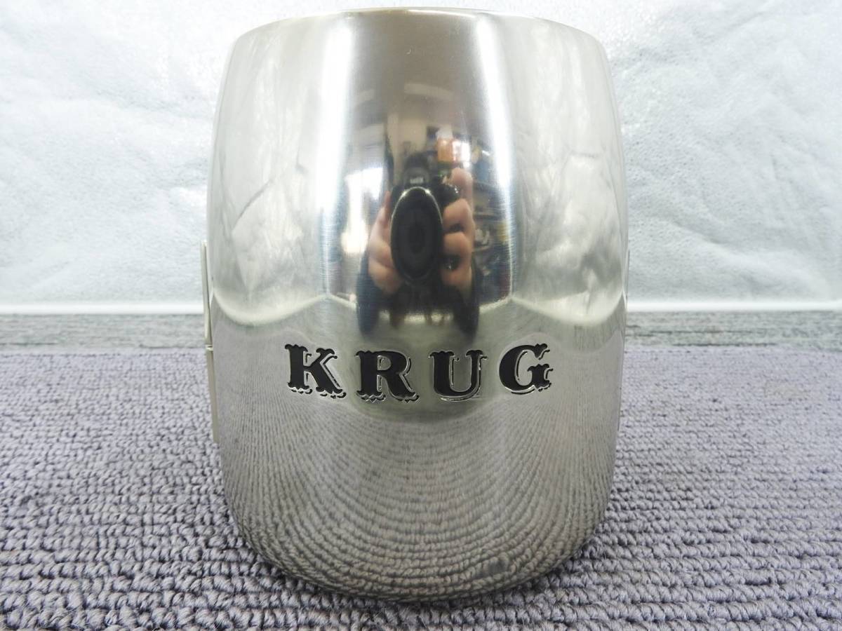 【ほぼ新品】KRUG クリュッグ★ハーフボトル シャンパン ワイン クーラー ロイヤル セランゴール ピューター シングル★美品 保管品 NR859_画像3