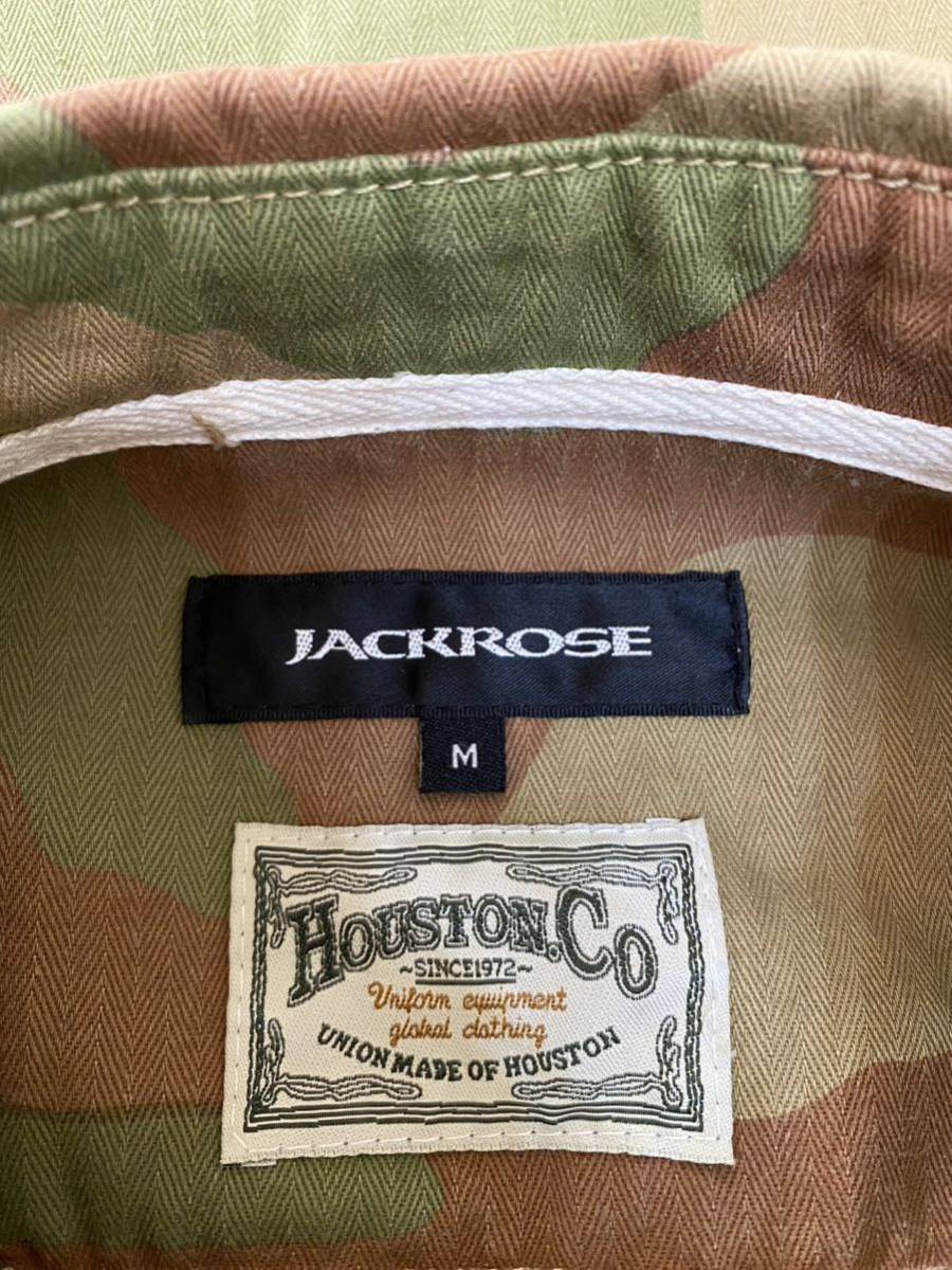 JACKROSE × HOUSTON ジャックローズ　ヒューストン　ミリタリーシャツ　サイズM_画像6