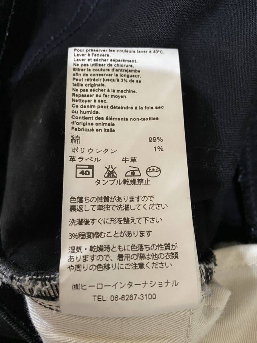 Nudie Jeans ヌーディージーンズ オーガニックコットン　デニム　ブラックジーンズ　サイズ29_画像10