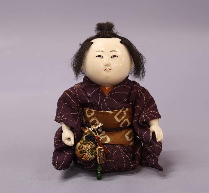 無形文化財【四世面竹(岡本正太郎)】立稚児 御所人形『端午 無形文化財【四世面竹(岡本正太郎)】立稚児 御所人形『端午