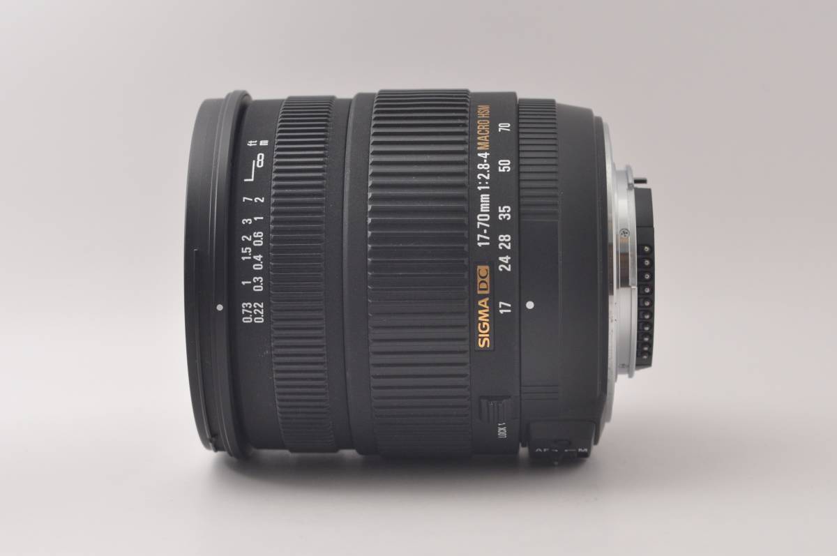 ★極上品★ シグマ SIGMA 17-70mm F2.8-4 DC MACRO OS HSM ニコン L1229＃A980_画像2