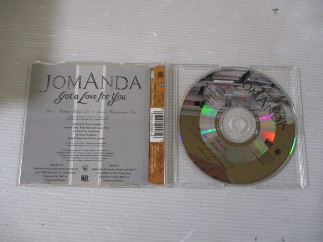 BT i3 送料無料◇JOMANDA Got a Love for You　◇中古CD　_画像2