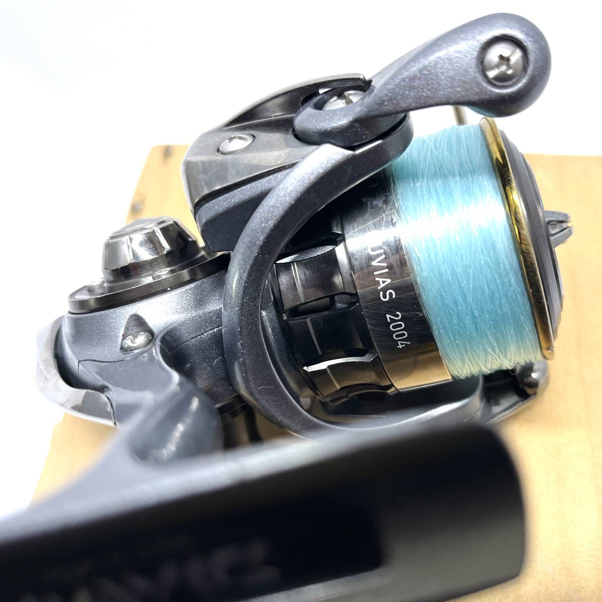 ダイワ　Daiwa　ルビアス　LUVIAS　2004 スピニングリール　MAGSEALED 釣り　MADE IN JAPAN REAL ENGINE REAL FOUR ジャンク　_画像2