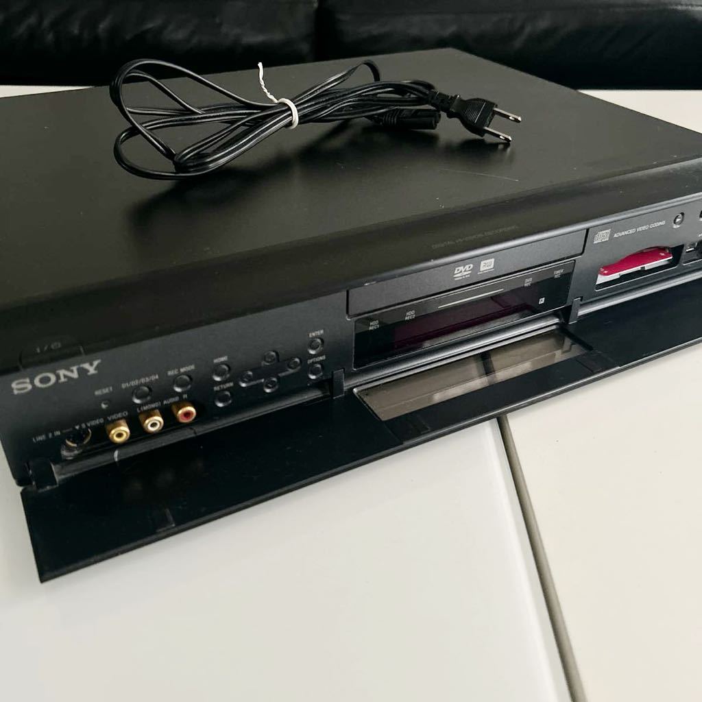 SONY RDZ-D900A ‘07 HDD-400GB DVD レコーダー リモコン付 DVD HDD_画像2