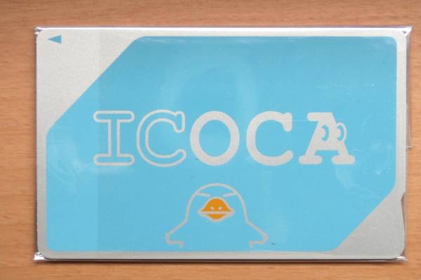 ■ ＪＲ西日本のＩＣカード　ICOCA ■　_画像1