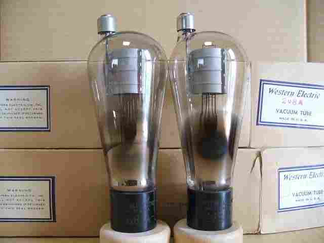  vacuum tube Western Electric 268A used good goods 2 ps 