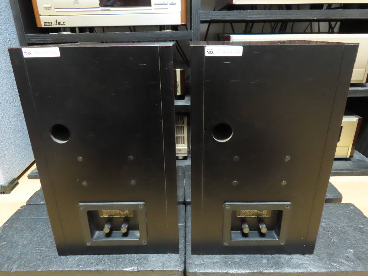 ONKYO D-200 edge re-covering maintenance ending operation goods pair [C-908]tone quality