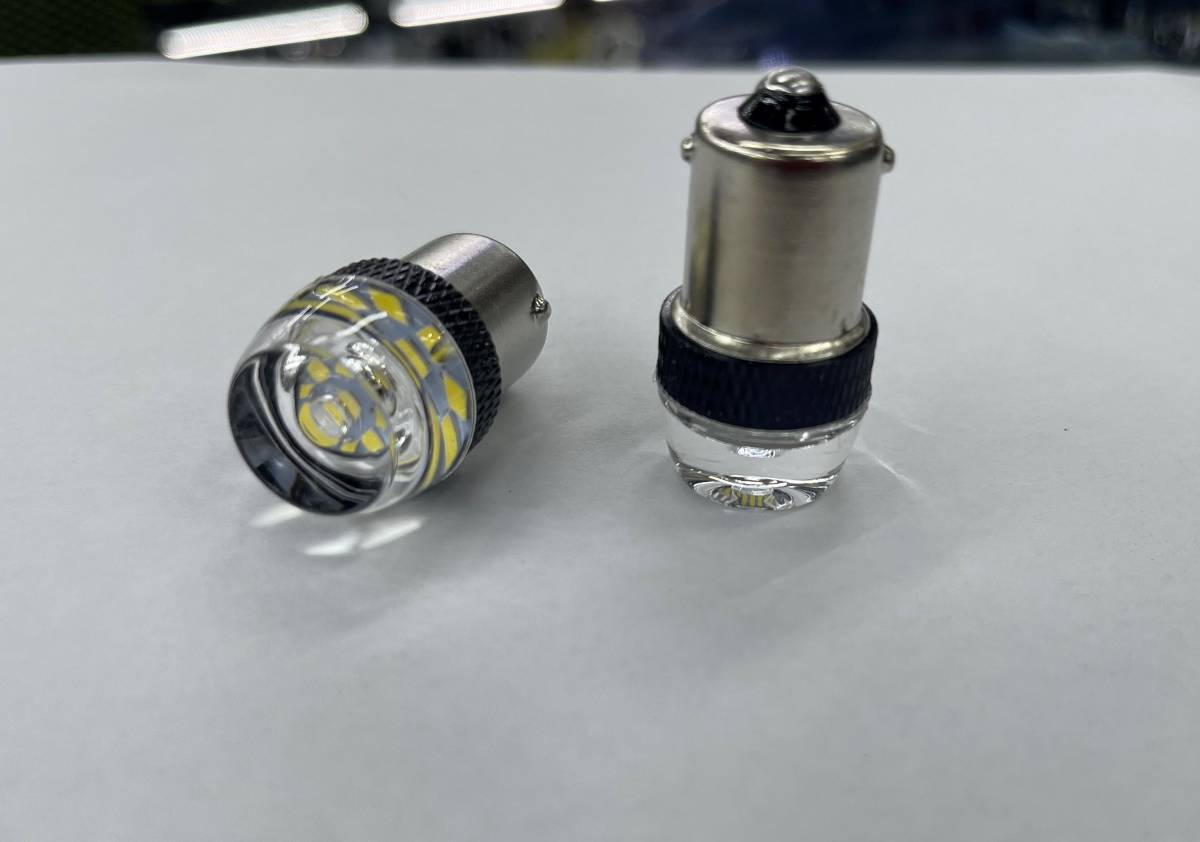 24Ｖ　S25　LED　3030チップ　　6w　眩しい光　シングルホワイト　10個セット　8個＋保証2個　爆光　トラック　車幅灯　船舶などにも！_画像2