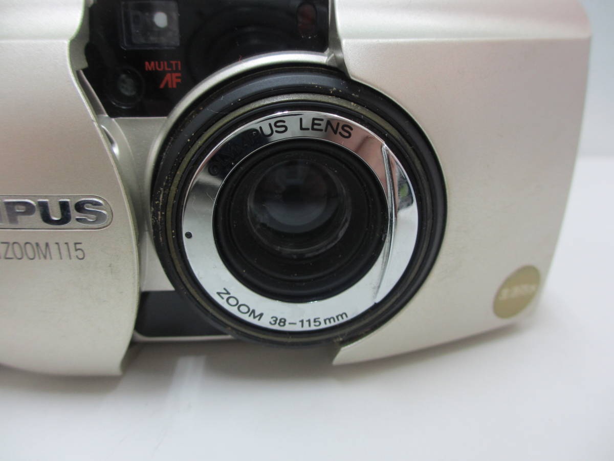 カメラ祭 オリンパス フィルムカメラ μ ミュー ZOOM115 ジャンク 使用品 長期保管品 OLYMPUS_画像2