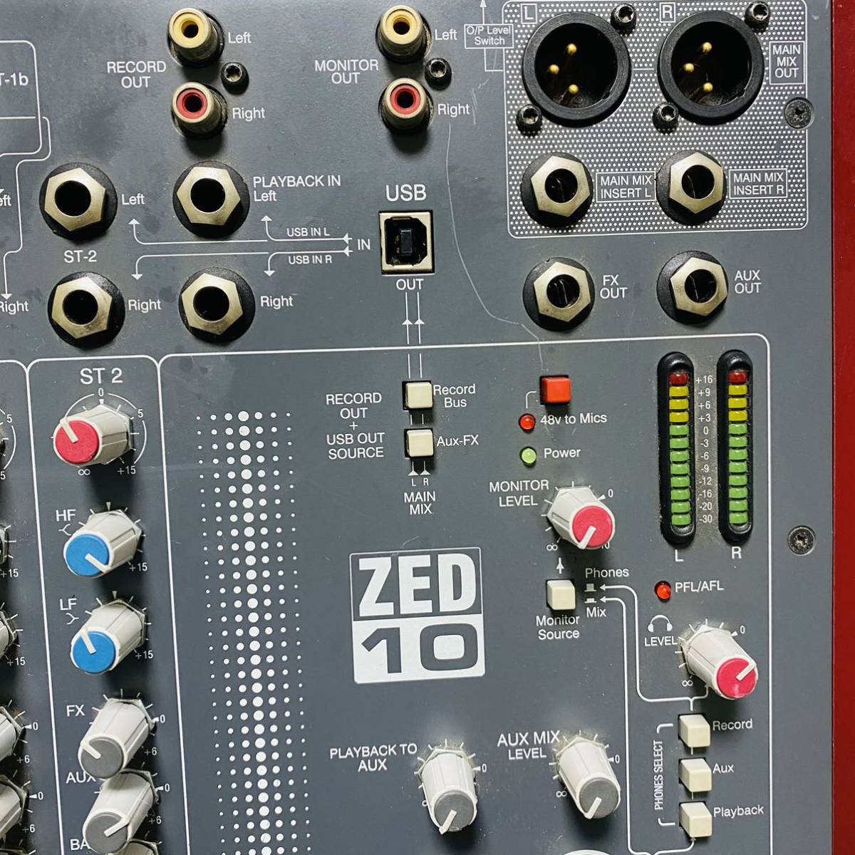 KORG コルグ ALLEN&HEATH ZED-10 アナログミキサー_画像4