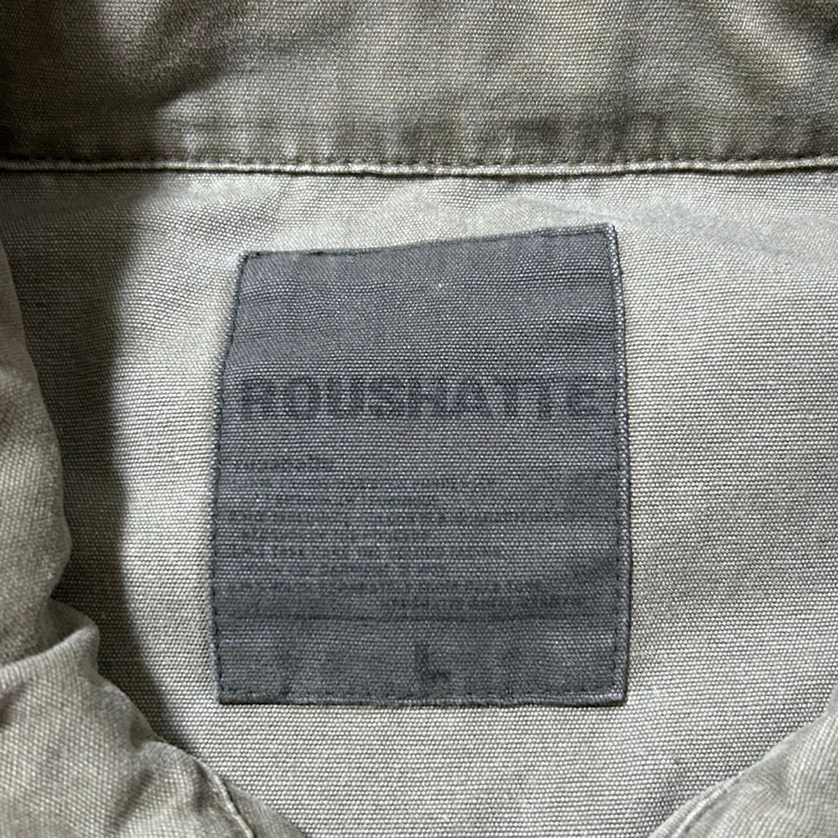 ROUSHATTE フィールドジャケット ミリタリージャケット カーキ メンズ Lサイズ 軍モノ サバゲーの画像3