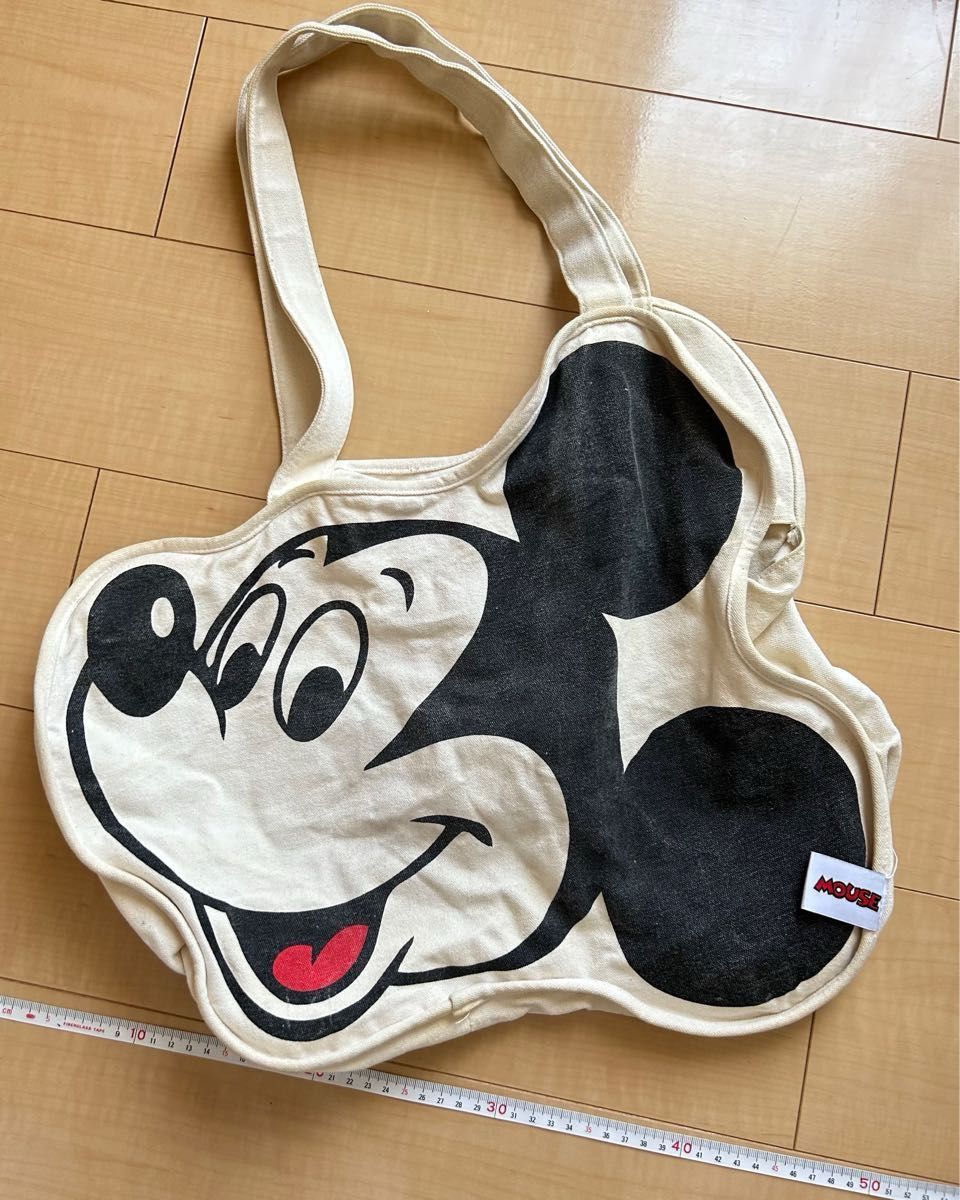 ディズニー ミッキー フェイス トートバッグ バック 顔 大きめ ディズニー ミッキー フェイス トートバッグ バック 顔 大きめ