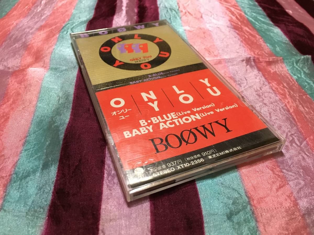 BOOWY ONLY YOU 8cmCD プラスチックケース付属 氷室京介 布袋寅泰 松井常松 高橋まこと_画像1