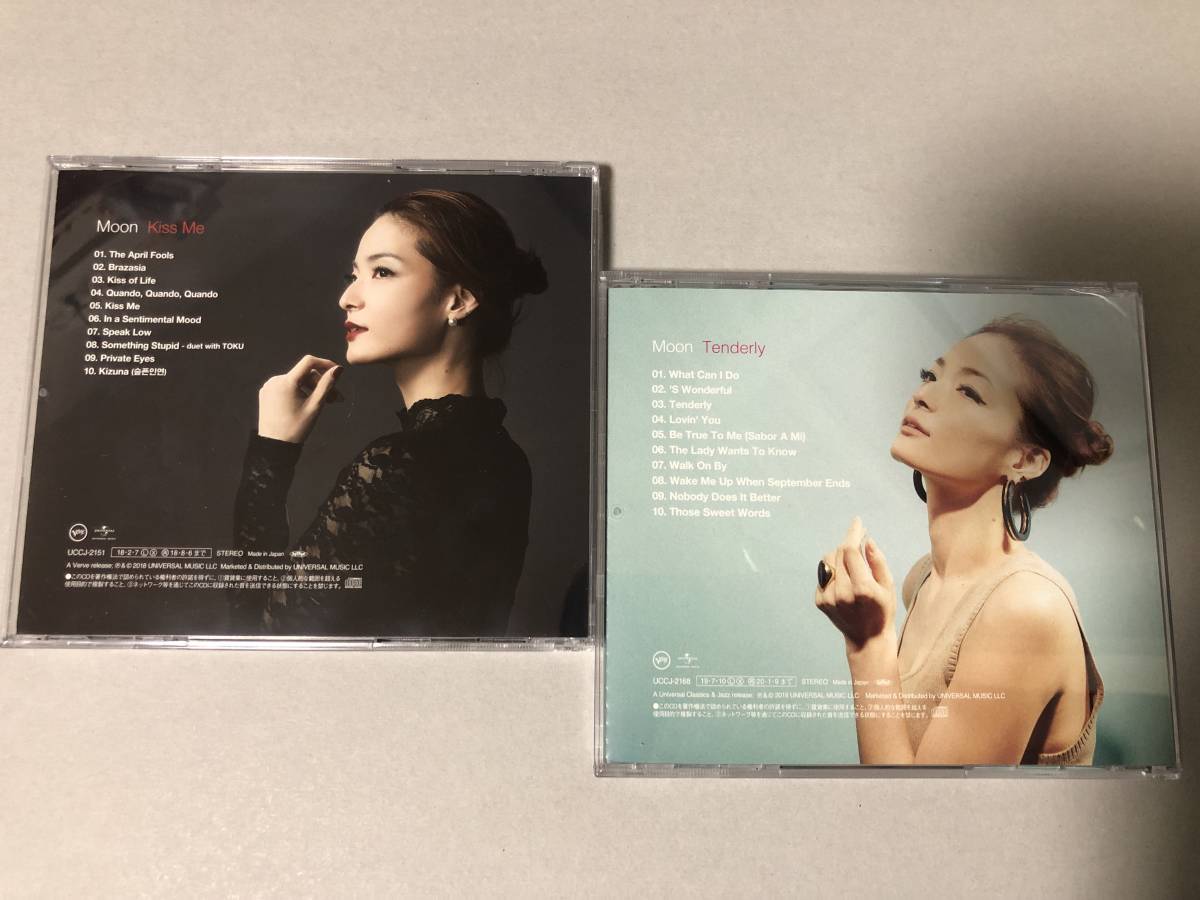 Moon 1st 2nd CD 2枚セット Kiss Me Tenderly ヘウォン 韓国 Jazz Singer Vocal ジャズ ボーカル シンガー 伊藤ゴロー WINTERPLAYの画像6