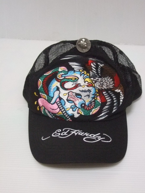 Ed Hardy エドハーディー　メッシュ　キャップ　帽子　_画像1