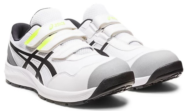CP215-100　23.5ｃｍ　カラー（ホワイト*ブラック）　アシックス安全靴　新品（税込）